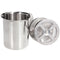 Stainless Steel Pump Milk Frother Creamer Foam Cappuccino 400ML Coffee Double Mesh Froth
