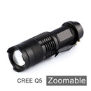Ultrafire  XPE Q5 7w 3 Modes Zoomable LED Flashlight Ultrafire XD CREE MECO