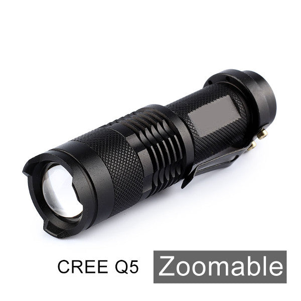 Ultrafire  XPE Q5 7w 3 Modes Zoomable LED Flashlight Ultrafire XD CREE MECO
