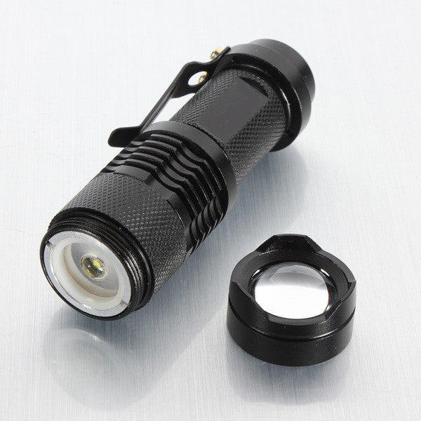 Ultrafire  XPE Q5 7w 3 Modes Zoomable LED Flashlight Ultrafire XD CREE MECO
