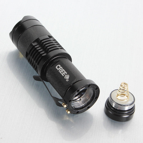 Ultrafire  XPE Q5 7w 3 Modes Zoomable LED Flashlight Ultrafire XD CREE MECO