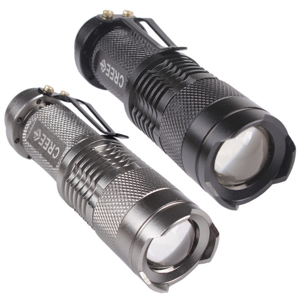 Ultrafire  XPE Q5 7w 3 Modes Zoomable LED Flashlight Ultrafire XD CREE MECO