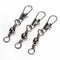100pcs Fishing Connector Solid Rings With Interlock Snap