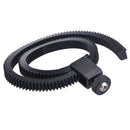 Adjustable Flexible Follow Focus FF Gear Ring Belt For DSLR Camera DV