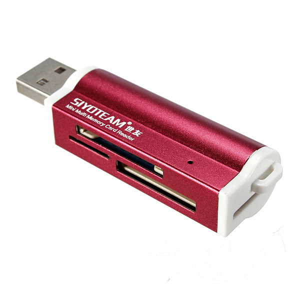 USB All in 1 Multi Memory Card Reader for Micro SD MMC SDHC TF M2