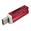 USB All in 1 Multi Memory Card Reader for Micro SD MMC SDHC TF M2