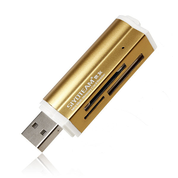 USB All in 1 Multi Memory Card Reader for Micro SD MMC SDHC TF M2