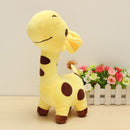 Multicolored Cartoon Plush Giraffe Sika Deer Stuffed Toys Kids Gift