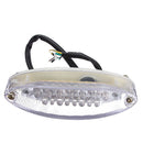Universal Motorcycle Number Plate Light Rear Tail Lamp 12V 28 LED