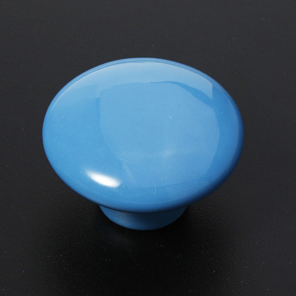 Round Ceramic Door Cabinets Drawer Bedroom Cupboard Knobs