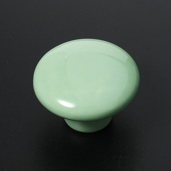 Round Ceramic Door Cabinets Drawer Bedroom Cupboard Knobs