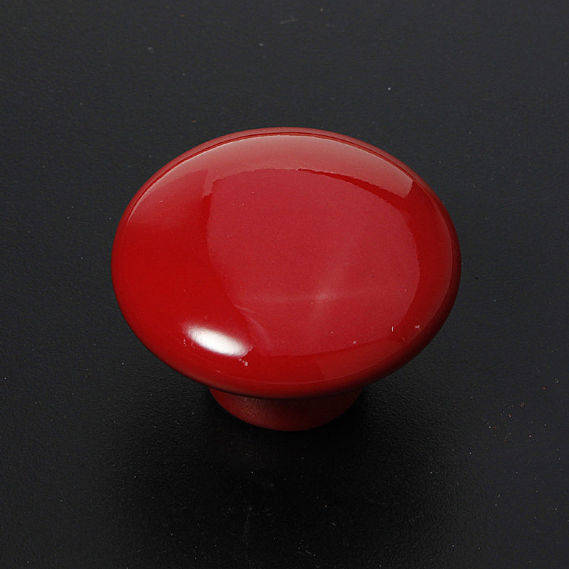 Round Ceramic Door Cabinets Drawer Bedroom Cupboard Knobs