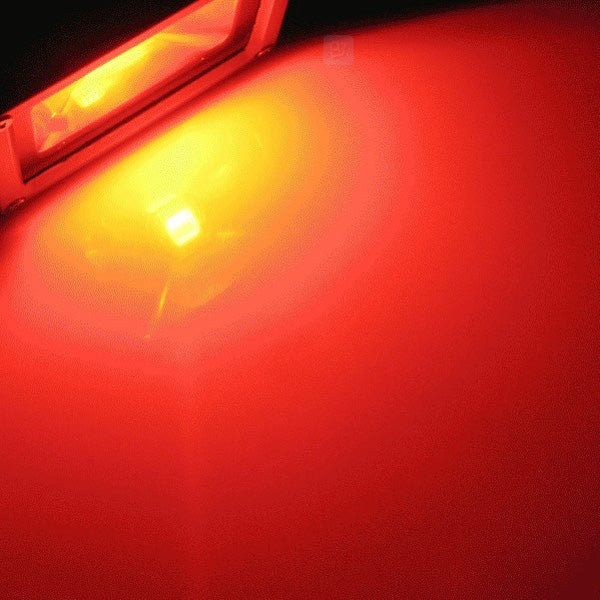 20W RGB Color Changing Outdooors Remote Control LED Flood Light 85-265V