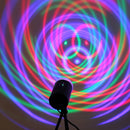 3W RGB Stage Light Lamp Crystal LED Rotating Disco Voice Activated