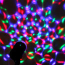 3W RGB Stage Light Lamp Crystal LED Rotating Disco Voice Activated