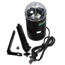3W RGB Stage Light Lamp Crystal LED Rotating Disco Voice Activated