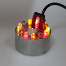 12 LED Colorful Fogger Light Water Fountain Pond Mist Machine