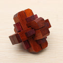 Classical Intellectual Toys Kong Ming Lock Wooden Seal Lock