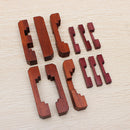 Classical Intellectual Toys Kong Ming Lock Wooden Seal Lock