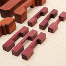 Classical Intellectual Toys Kong Ming Lock Wooden Seal Lock