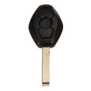 3 Button Car Key Shell Case for BMW E39 E53 E60 E63 with Blade