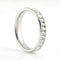 Unisex Crystal Couple Rings Silver Wedding Titanium Steel
