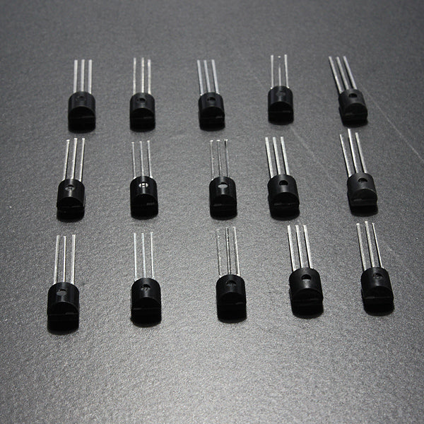 Geekcreit 600 Pcs 15 Value x 40 Pcs Transistor TO-92 Assortment Box Kit With Box