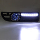2x Fog Lamp 4LED for VW Golf Jetta Bora Mk4 99-04 Grille Blue Harness