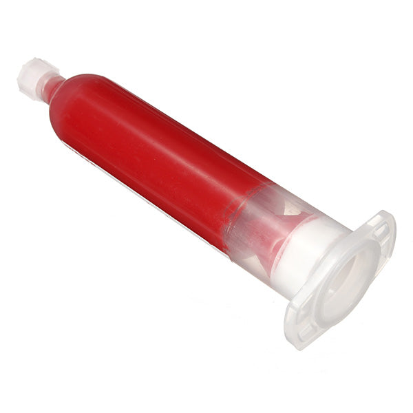 30ml/40g SMD SMT BGA IC Stencil Paste Dispenser Red Glue