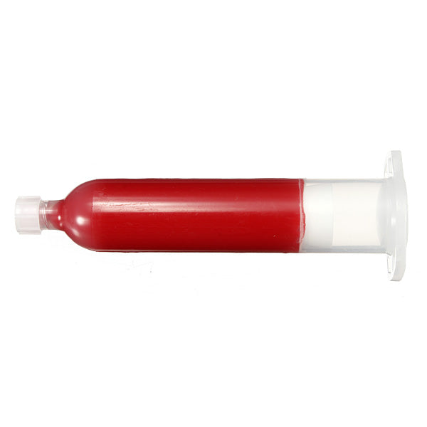 30ml/40g SMD SMT BGA IC Stencil Paste Dispenser Red Glue