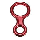 IPRee 30KN  Climbing Rappel Dscender Eight Ring Aluminum Outdoor Mountaineering