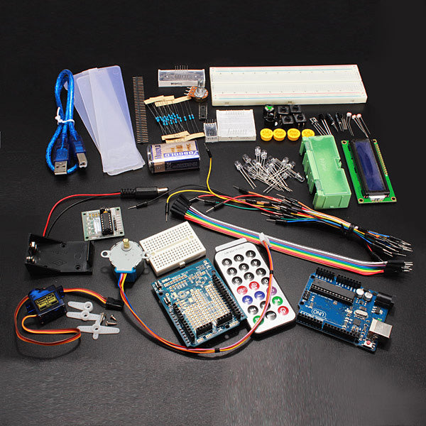 Compatible UNO R3 Starter Kit Set For Step Motor 1602 LCD