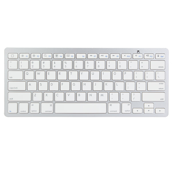 bluetooth Wireless White Keyboard For Macbook Mac iPad iPhone