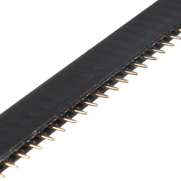 50pcs 40Pin 2.54mm Female Header Connector Socket For DIY