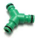 Y 3 Ways Coupler Plastic Hose Pipe Connector Joiner Watering