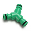 Y 3 Ways Coupler Plastic Hose Pipe Connector Joiner Watering