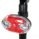Bike Bicycle 5LED Front Headlight 9LED Rear Tail Light