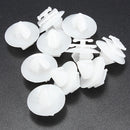 10x External Door Trim Bump Rub Strip Clips for Citroen Peugeot