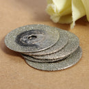 5pcs 20mm Diamond Cutting Discs Jewelry Tools With One 2mm Mandrel