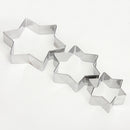 12 Pcs Stainless Steel Flower Heart Biscuit Cake Cookied Mould Cutter