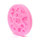 Baby Pram Bear Carrousel Silicone Mould Fondant Cake Decoration Mold