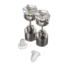 Flashing Flower Led Earrings Ear Stud Perfect for Party Christmas Accessories