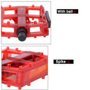 INBIKE Fixed Gear Bike Bicycle Plastic Steel Ball Type Pedals