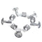 5 Pairs Engine Undertray Fixing Cover Clips For Peugeot 206 207 406