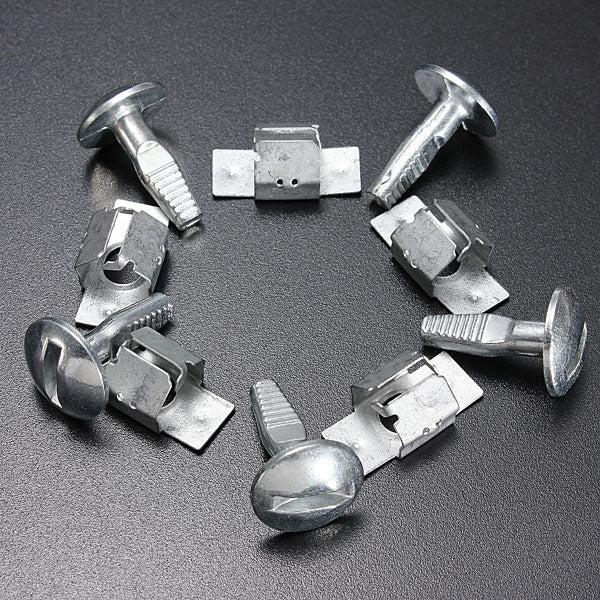 5 Pairs Engine Undertray Fixing Cover Clips For Peugeot 206 207 406