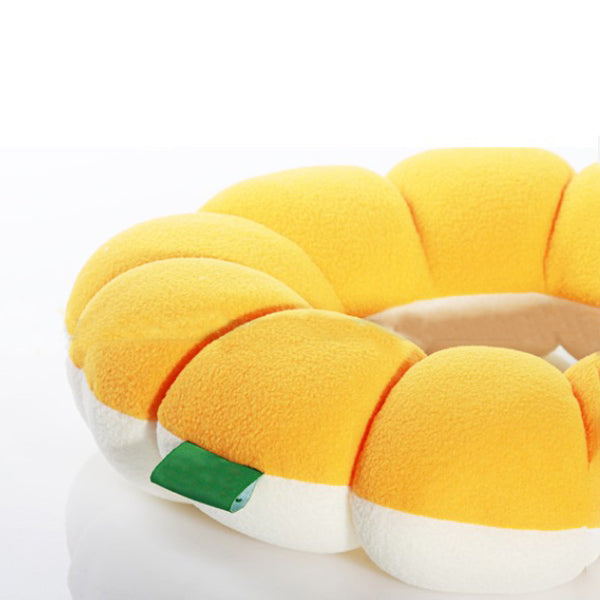 Plush Fabric Donut Elastic Lovely Multifunctional Cushion