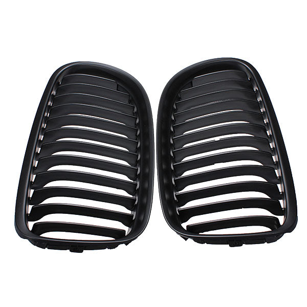 A Set Black Car Matte Front Grille Grills for BMW E90 LCT 3-Serise