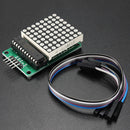 2Pcs MAX7219 Dot Matrix MCU LED Display Control Module Kit For
