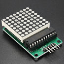2Pcs MAX7219 Dot Matrix MCU LED Display Control Module Kit For