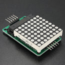 2Pcs MAX7219 Dot Matrix MCU LED Display Control Module Kit For
